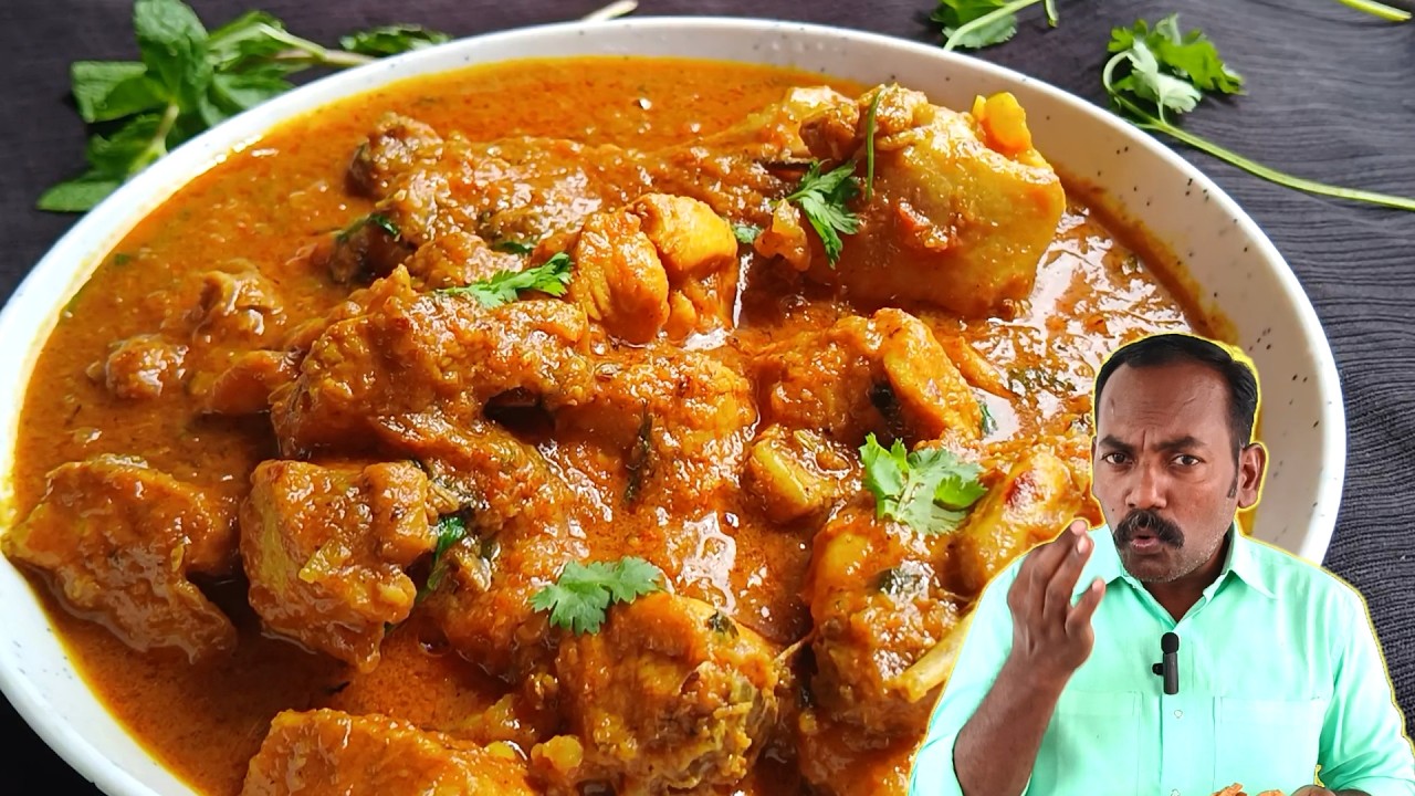 ஒரே மசாலாவில் சிக்கன் குழம்பு 😲🔥Chicken Kulambu in Tamil | Chicken curry recipe | Chicken gravy 