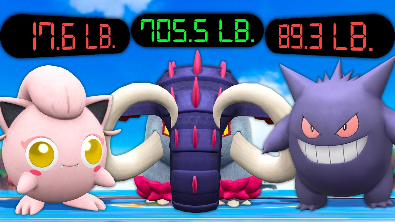 We Randomized Pokemon Starters But Only Know Their Weight, Then We Battle!
