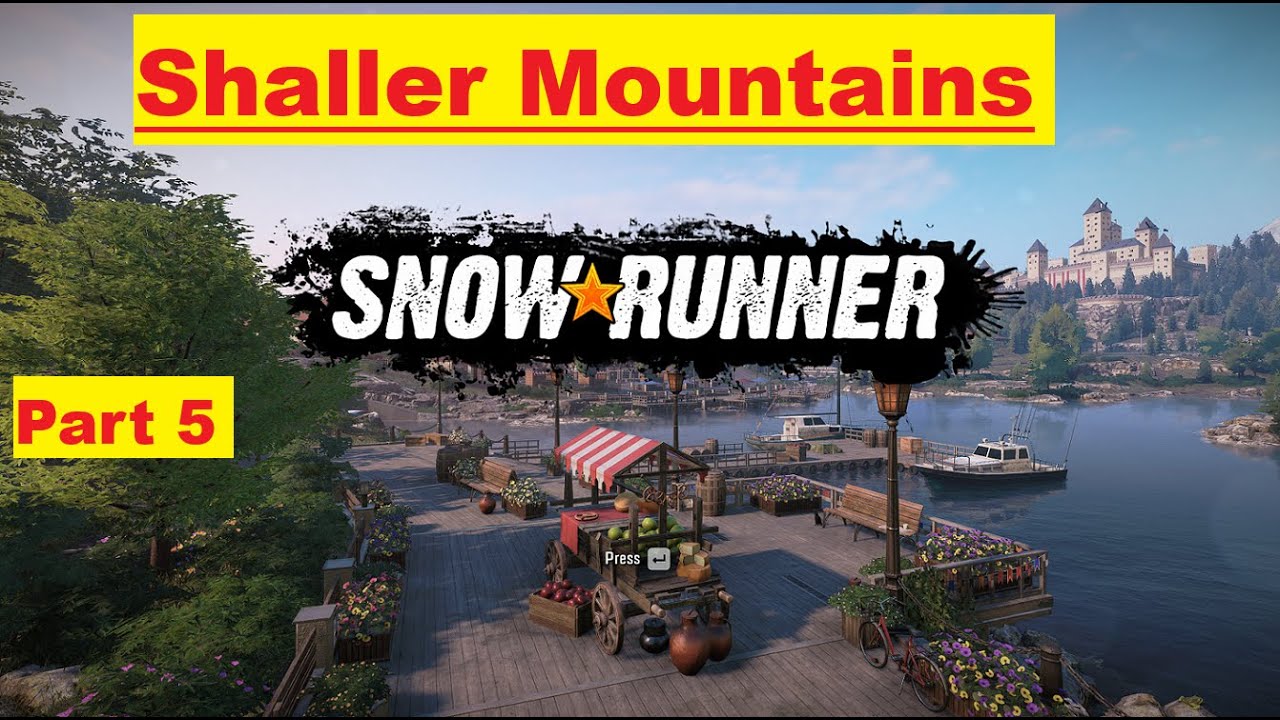 Snowrunner  - LIVE Stream - MOD map - Shaller Mountains - P5