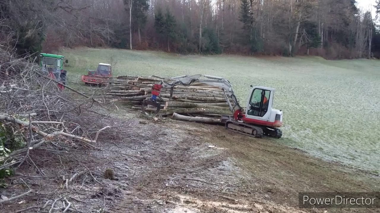 GG Aerne bei der Brennholzaufbereitung