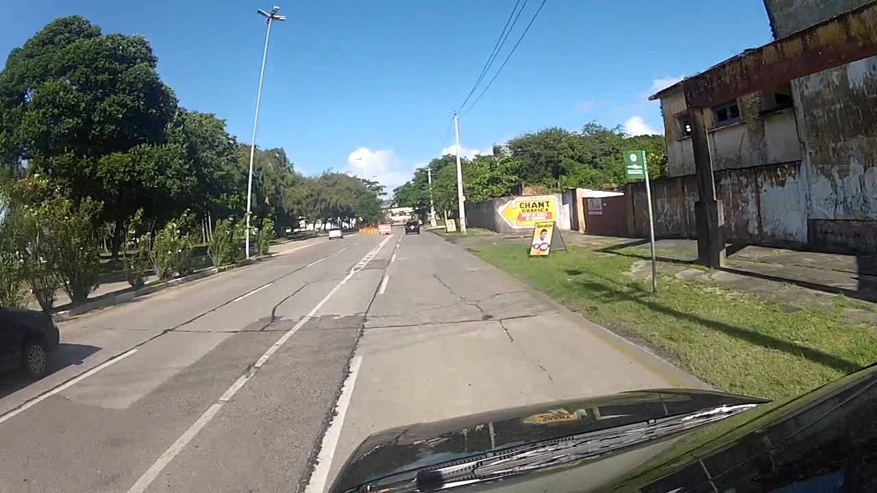 Passeio de carro na bela Recife de manh&atilde; cedo...