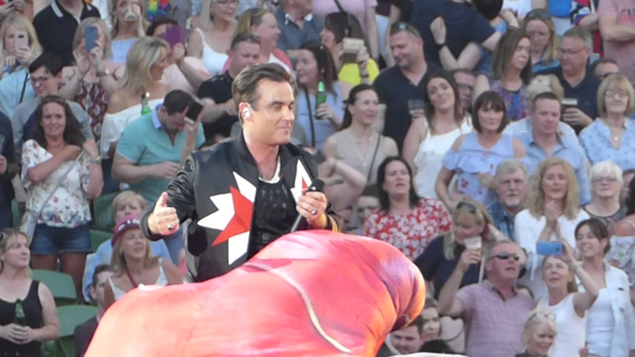 Robbie Williams | Love My Life / Stuck On A Glove | The Aviva | Dublin 17/6/17