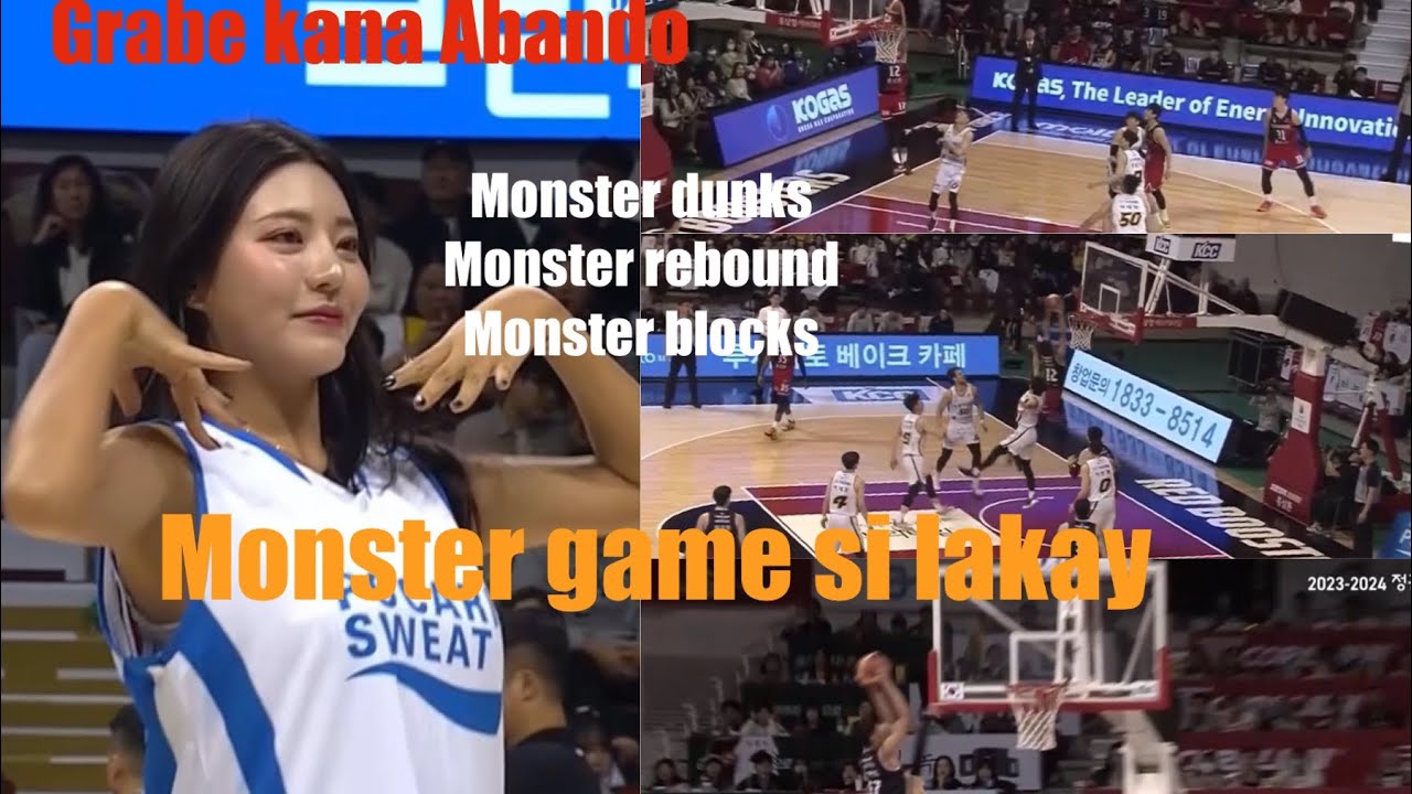 Monster dunks, monster rebounds, monster blocks = HALIMAW na RHENZ ABANDO