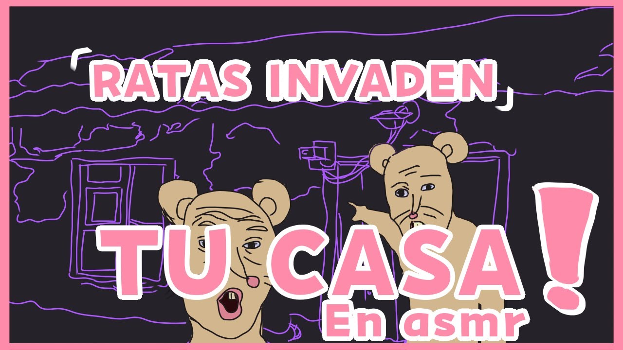 RATAS INVADEN TU CASA 🐀 | ASMR Roleplay + Tips para alejarlas