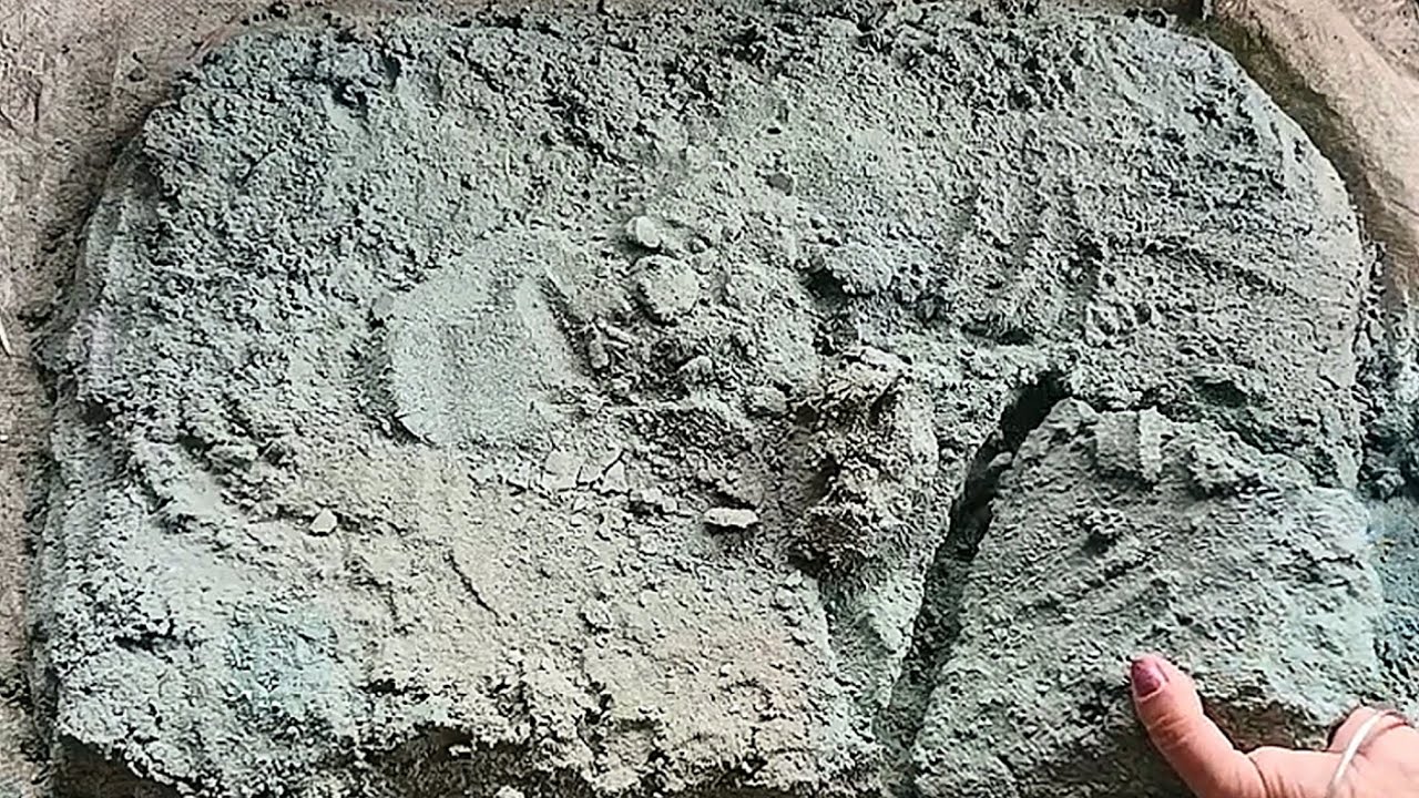 Sand Cement ASMR🤩Huge Slab Sand Cement Texture Scrapping & Crush Dry/Water #pasteplay #instagram