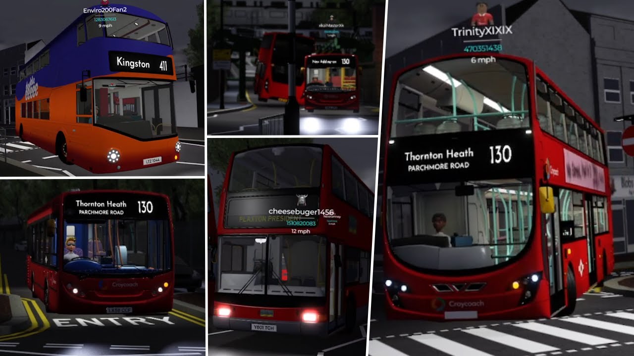 Roblox Croydon | Norwood Junction Bus Spotting |18/04/2025 | SIM SERVER