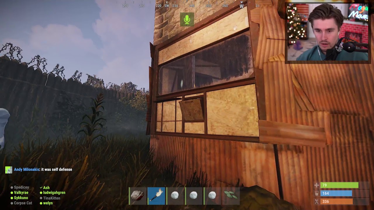 Ludwig guesses xQc door code again - OTV Rust Server