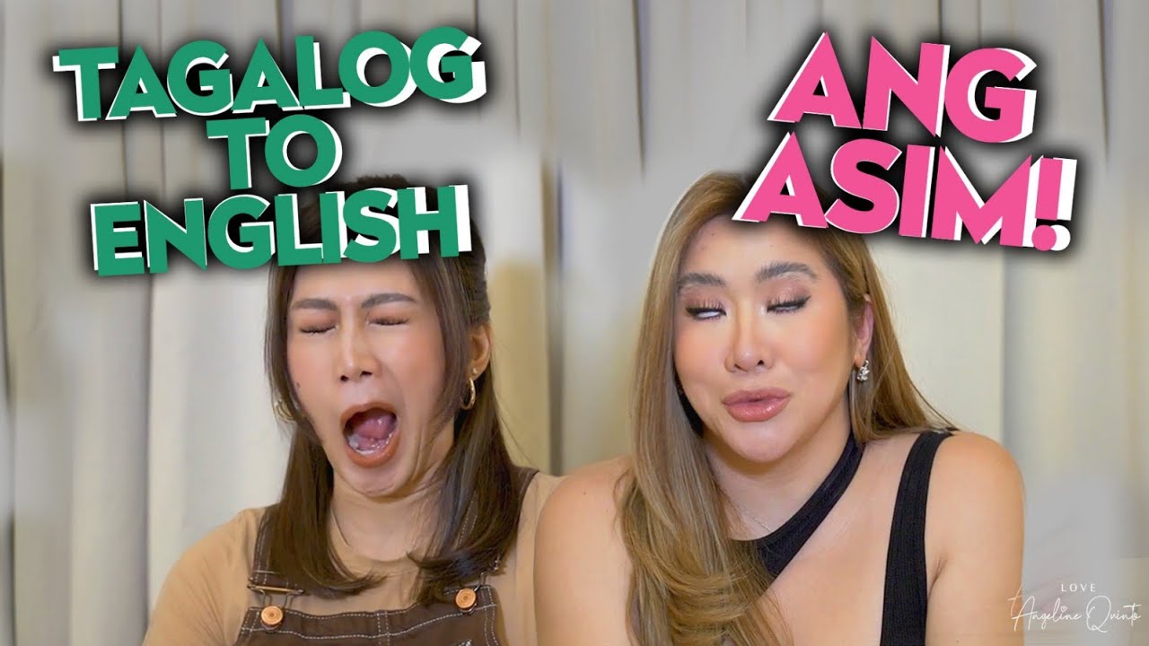 Tagalog to English Challenge with Alex G! | Love Angeline Quinto