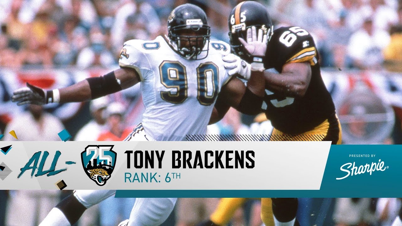Jaguars All-25: #6 Tony Brackens Wreaked Havoc for Quarterbacks