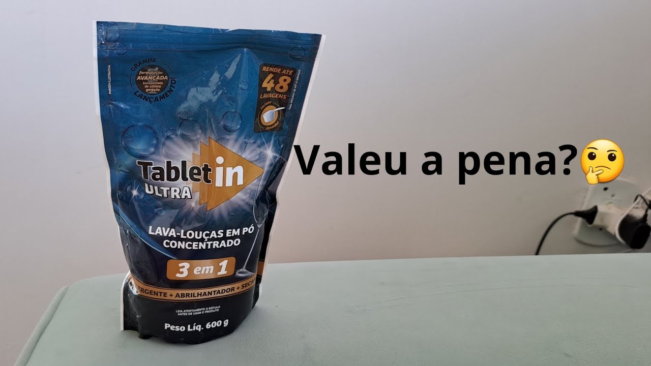 Tabletin ULTRA, será que vale a pena compra, para maquina de lava loucas?#lavalouças