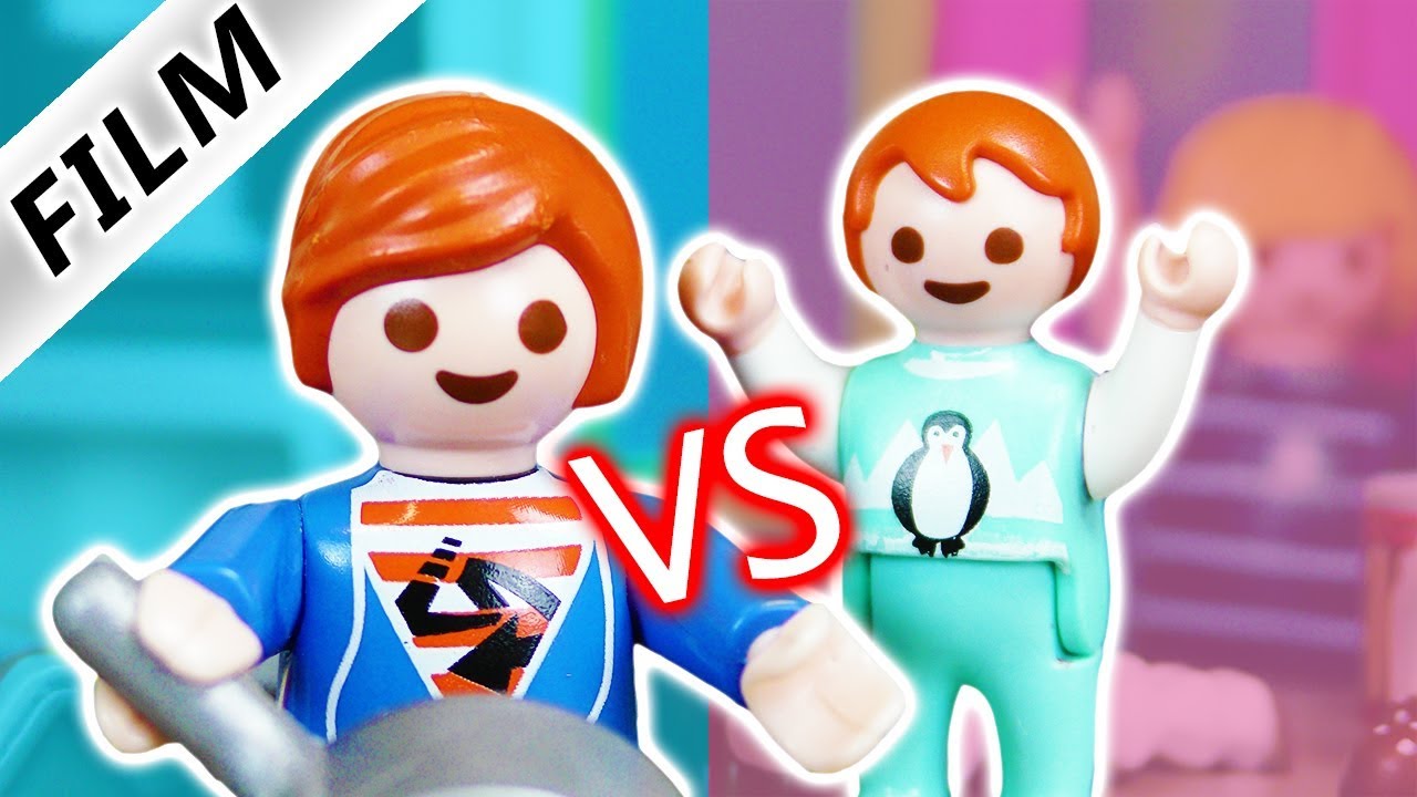 Playmobil Film Deutsch - EMMA VS JULIAN: WER IST DAS NERVIGSTE KIND? Kinderfilm Familie Vogel