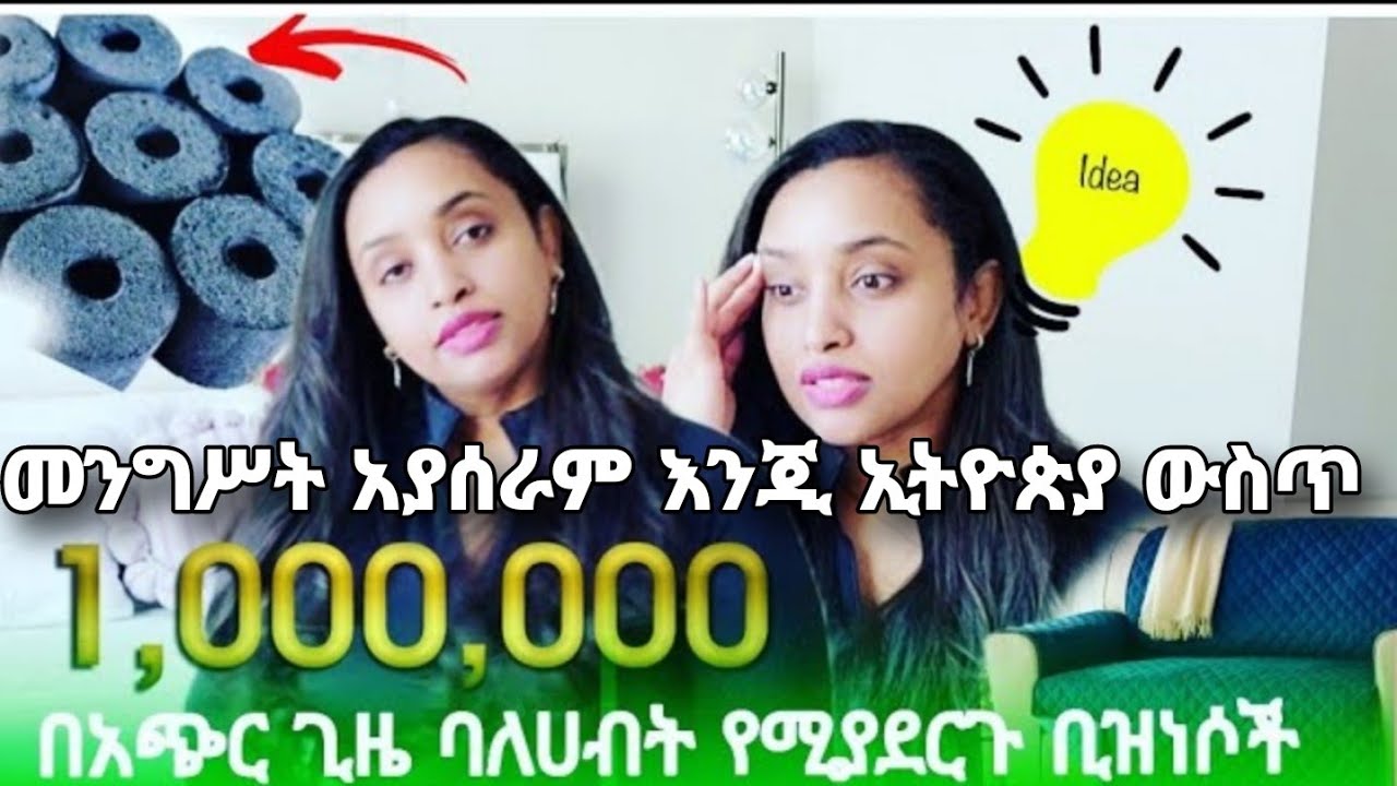 ኢትዮጵያ በአጭር ጊዜ ባለሀብት የሚያደርጉ ቢዝነሶች 💯❗️ብዙ ያልተሰራባቸው❗️
