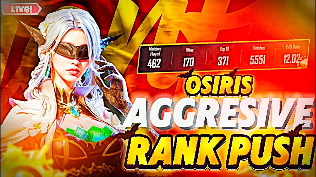 OSIRIS IS LIVE WITH FULL BOOMBAAM GAMEPLAY | BGMI