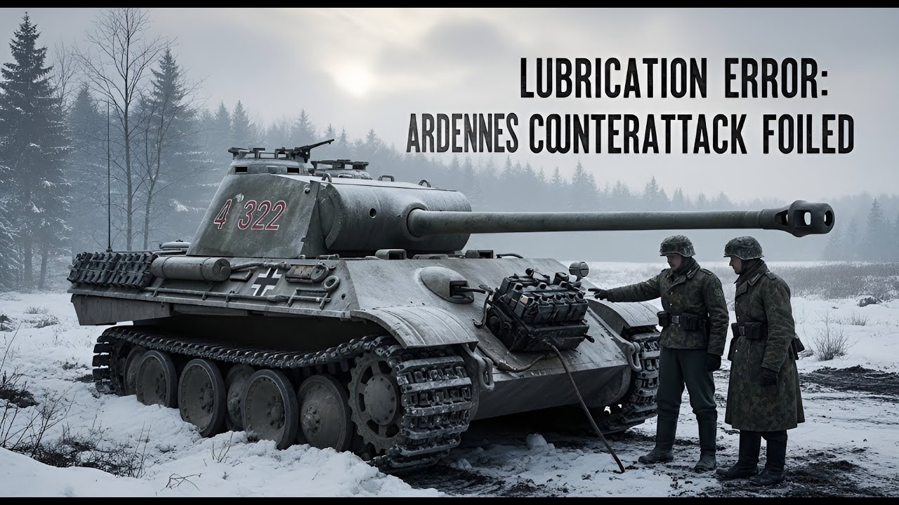 The &ldquo;Lubrication Error&rdquo; That Broke the Ardennes Counterattack