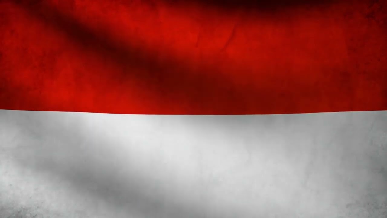 [10 Hours] Monaco Flag Waving - Video & Audio - Waving Flags