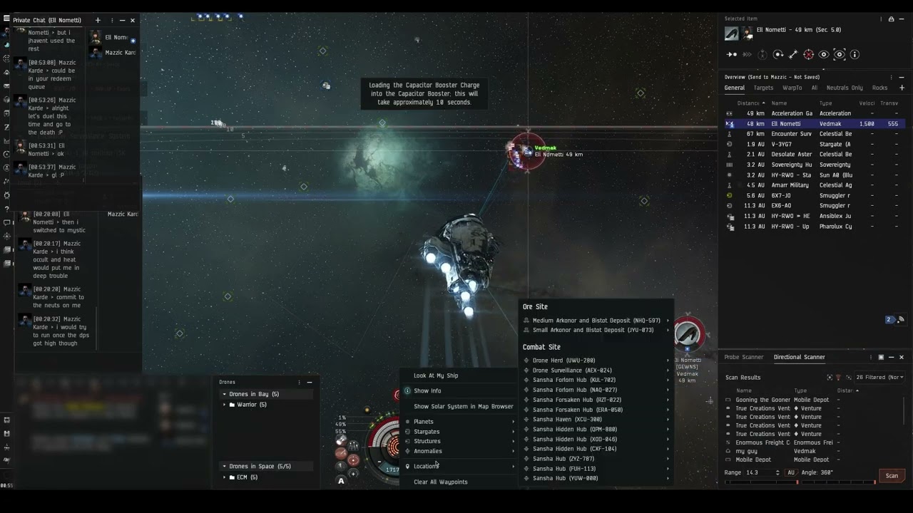Sparring - Omen Navy vs Vedmak (1v1)