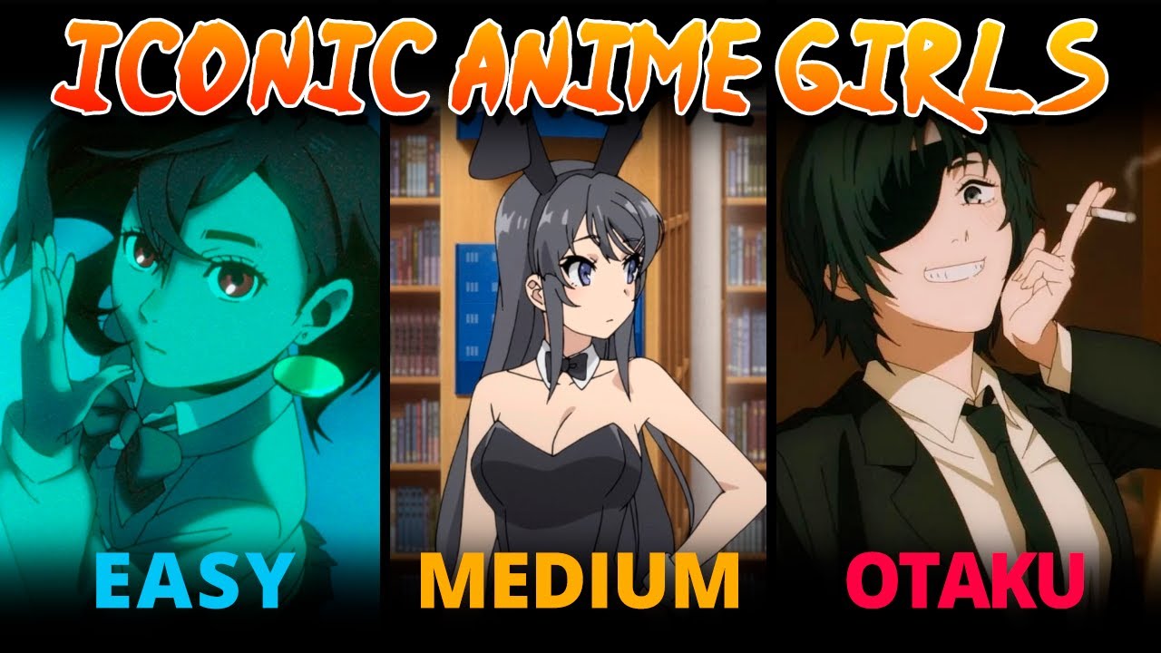 Quiz Anime 🎌 | Iconic Female Characters | 50 Best Waifu! 👩