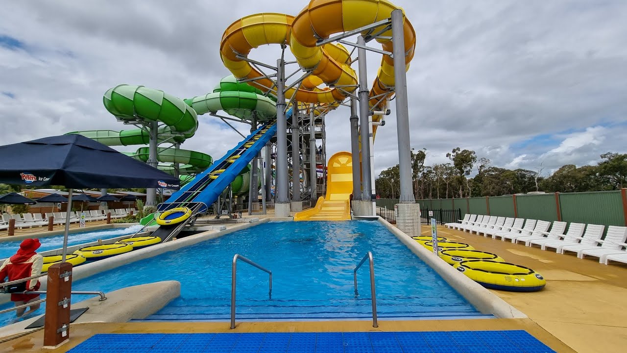 Check out Victoria's HOTTEST water park - Gumbuya World! #shorts