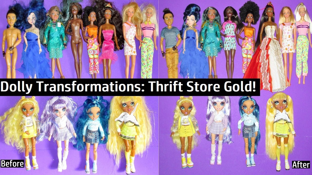 Dolly Transformations: Thrift Store Gold!