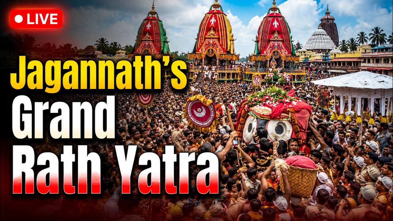 LIVE: Jagannath Rath Yatra 2026 | Puri Chariot Pulling Resumes Today | Gundicha Temple Journey