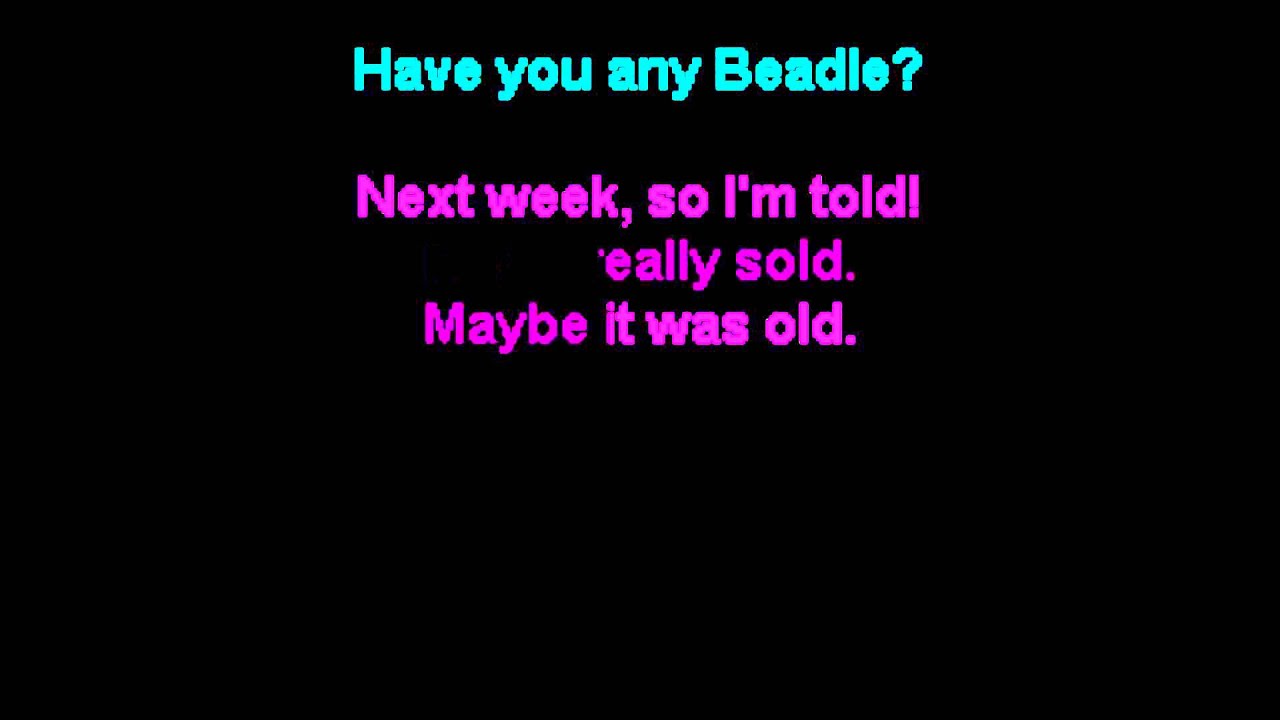 SWEENEY TODD - A Little Priest (KARAOKE)
