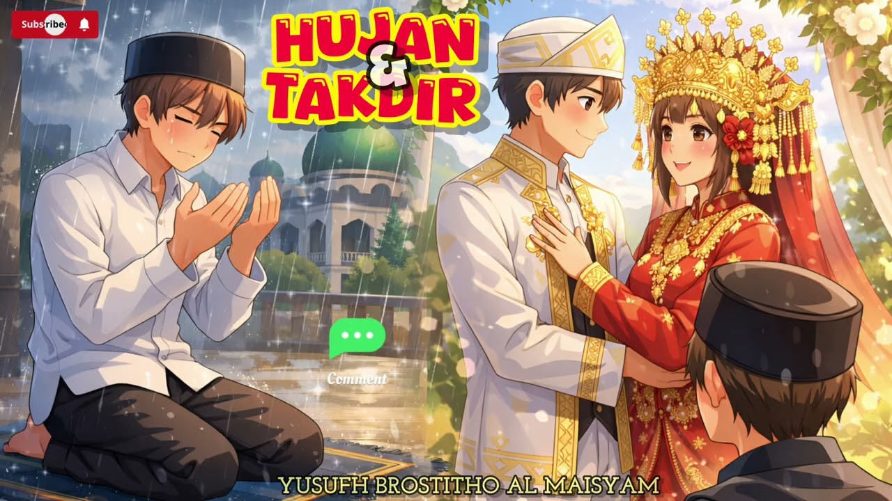 HUJAN & TAKDIR - YUSUFH BROSTITHO AL MAISYAM | LAGU RELIGI TENTANG IKHLAS & JODOH DALAM ISLAM