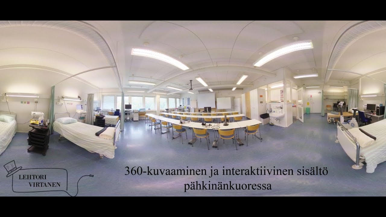 360- kuvaaminen ja interaktiivinen sis&auml;lt&ouml; p&auml;hkin&auml;nkuoressa