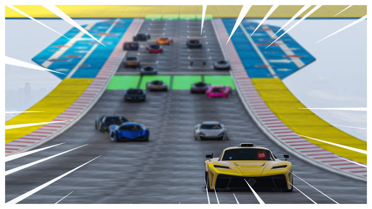 قراند 5 | وجه لوجه🔥بالقانون الجديد اسطوري 😍| GTA 5 Parkour