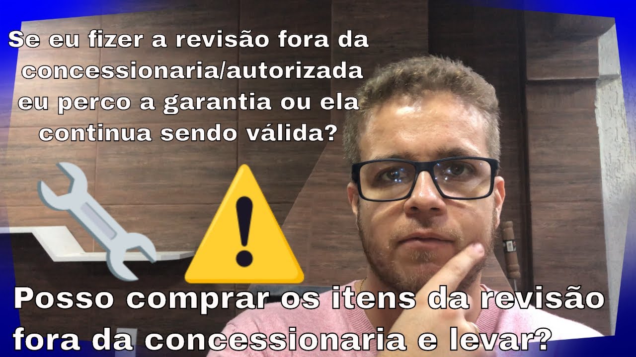 SE EU FIZER REVISÃO FORA DA CONCESSIONARIA, POSSO PERDE A GARANTIA?