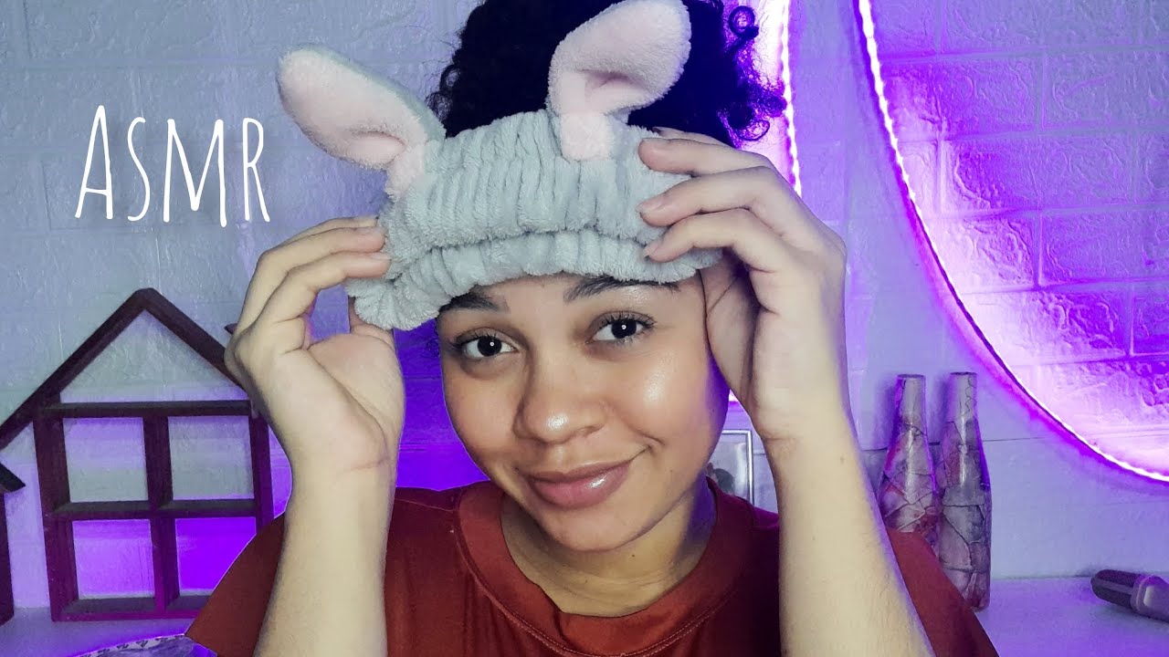 ASMR Cuidando do seu rosto ( Skincare )