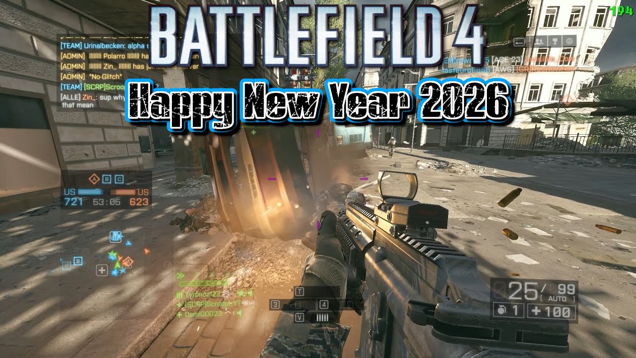 Happy New Year 2026 - M416 Conquest Operation Metro Battlefield 4