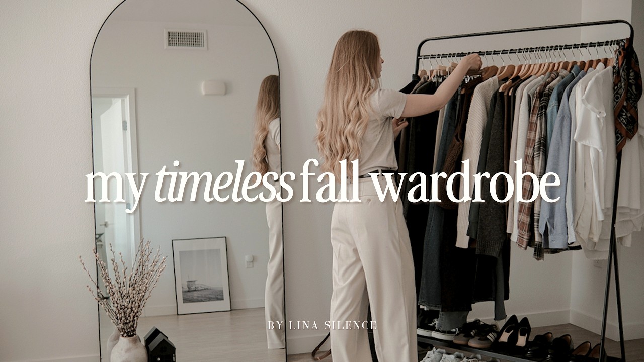 My Casual Fall Wardrobe Basics | Silent Styling Video