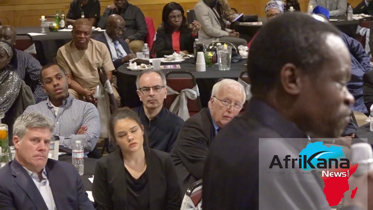 Prof P.L.O. Lumumba at the African Cultural Association in Boston