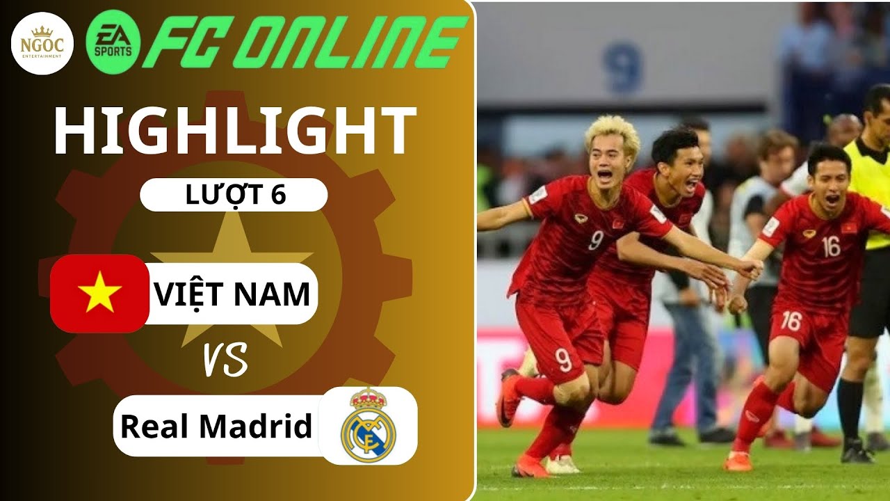 Việt Nam vs Real Madrid | Chiến Thắng Gây Chấn Động – Bùng Nổ Cảm Xúc & Cơn Mưa Bàn Thắng