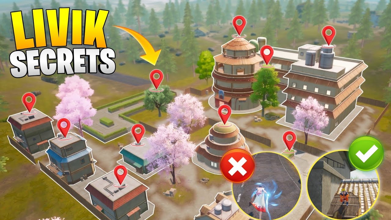 LIVIK Map All 4.5 Update Secrets Revealed Nine-Tails Fox Location, Hot Drops & Ability Powers Guide