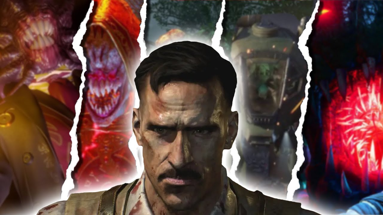 ALL BO3 EASTER EGGS, but if I get down THE MAP CHANGES