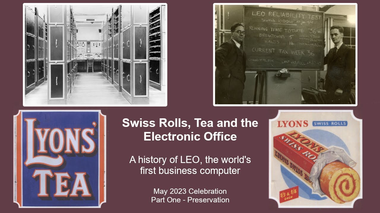 Swiss Rolls, Tea & the Electronic Office: A History of LEO Celebration - Part One