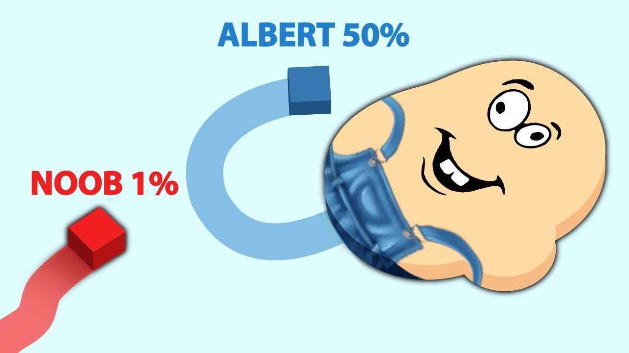 Albert plays PAPER.IO