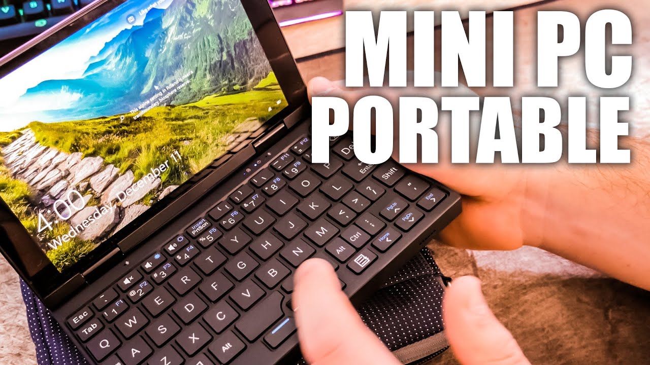JE TESTE UN MINI PC PORTABLE - PEAKAGO