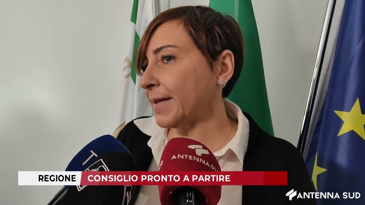 27 GENNAIO 2026 - REGIONE, CONSIGLIO PRONTO A PARTIRE
