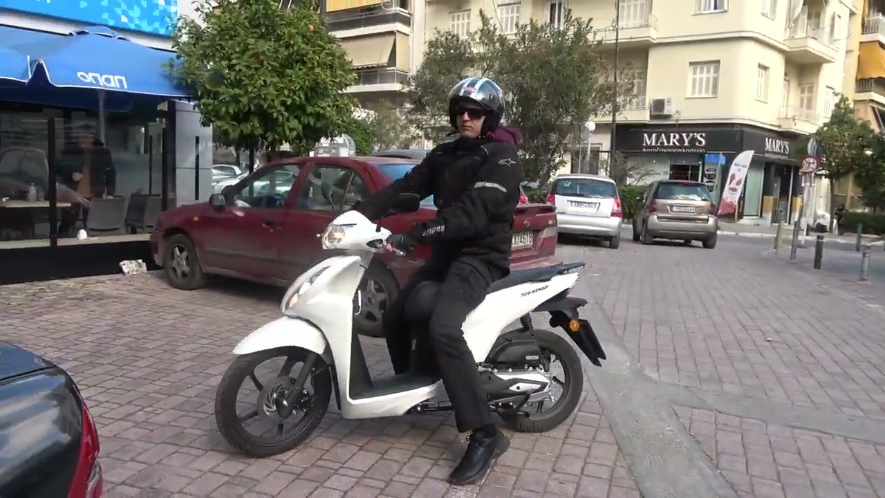 Οδήγησα το νέο HONDA VISION 110 του 2022