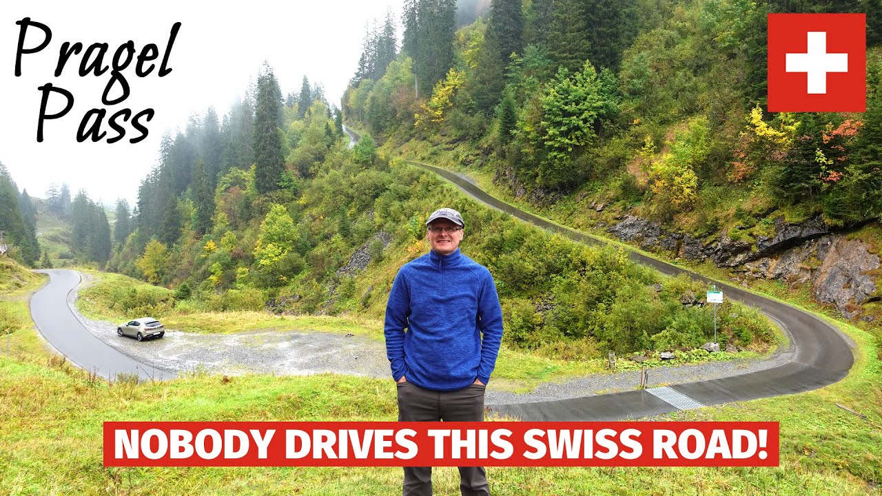 NOBODY Drives This SWISS MOUNTAIN PASS (Pragel Pass) 🇨🇭