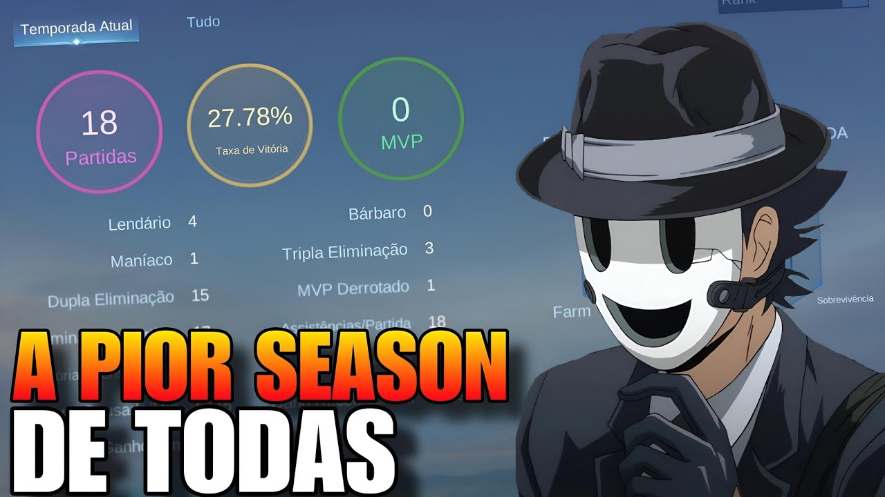 ESSA É A PIOR SEASON DA HISTÓRIA | MOBILE Legends 