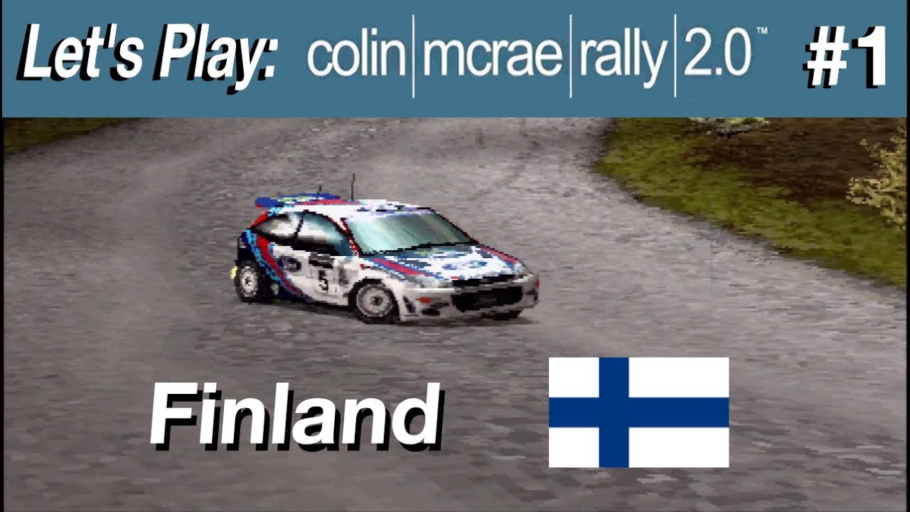 Let's Play Colin McRae Rally 2.0 (PS1) #1 Finland