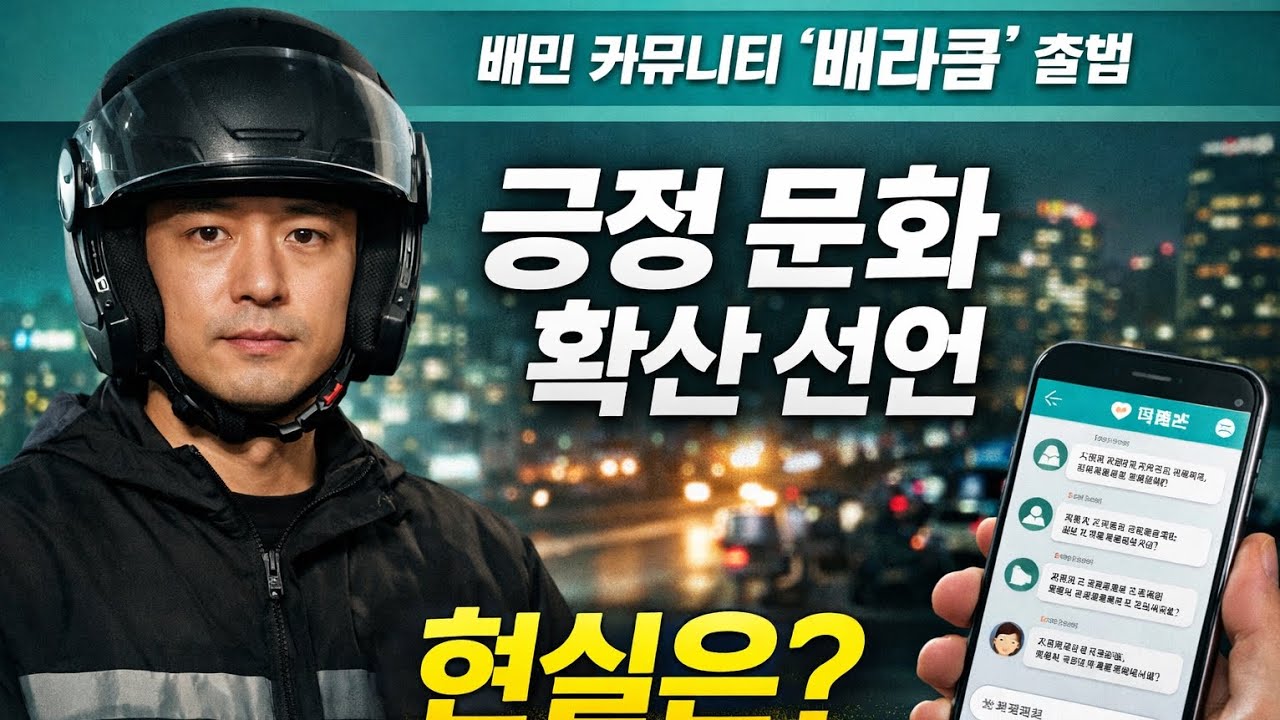 배민 라이더 커뮤니티 출범! 예전과 비교합니다!