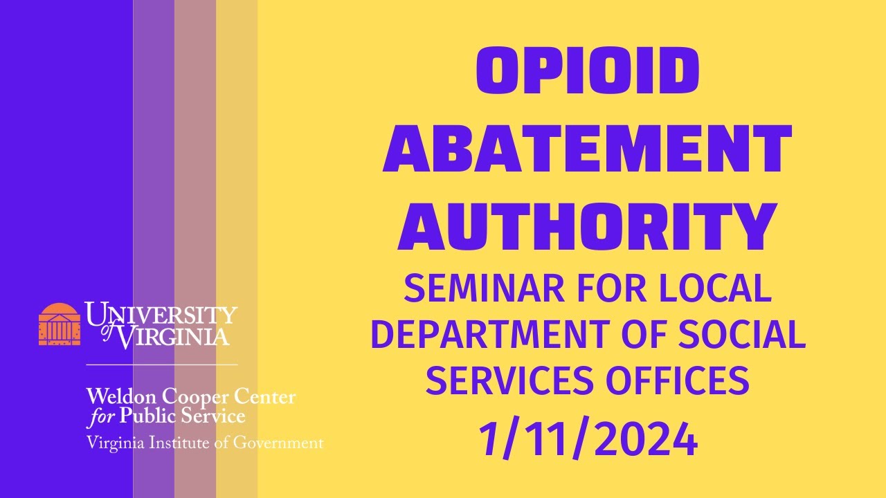 01/11/2024 – OAA Seminar for local Department of Social Services Offices
