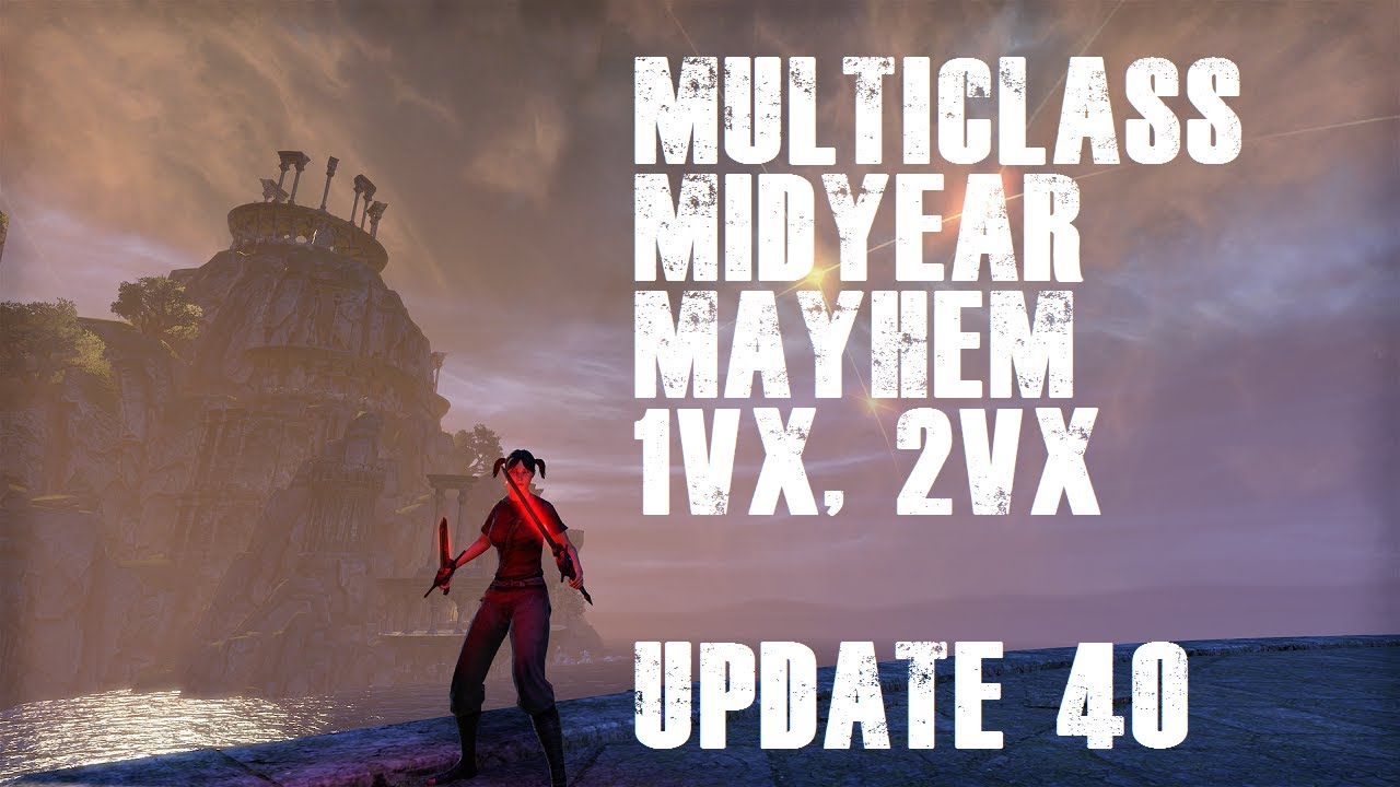 ESO PVP - WHITESTRAKES MAYHEM 1VX & 2VX! (UPDATE 40)