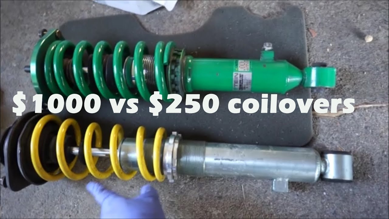 $1000 vs $250 Coilovers! Tein Super Street vs FK Street Coilovers initial review