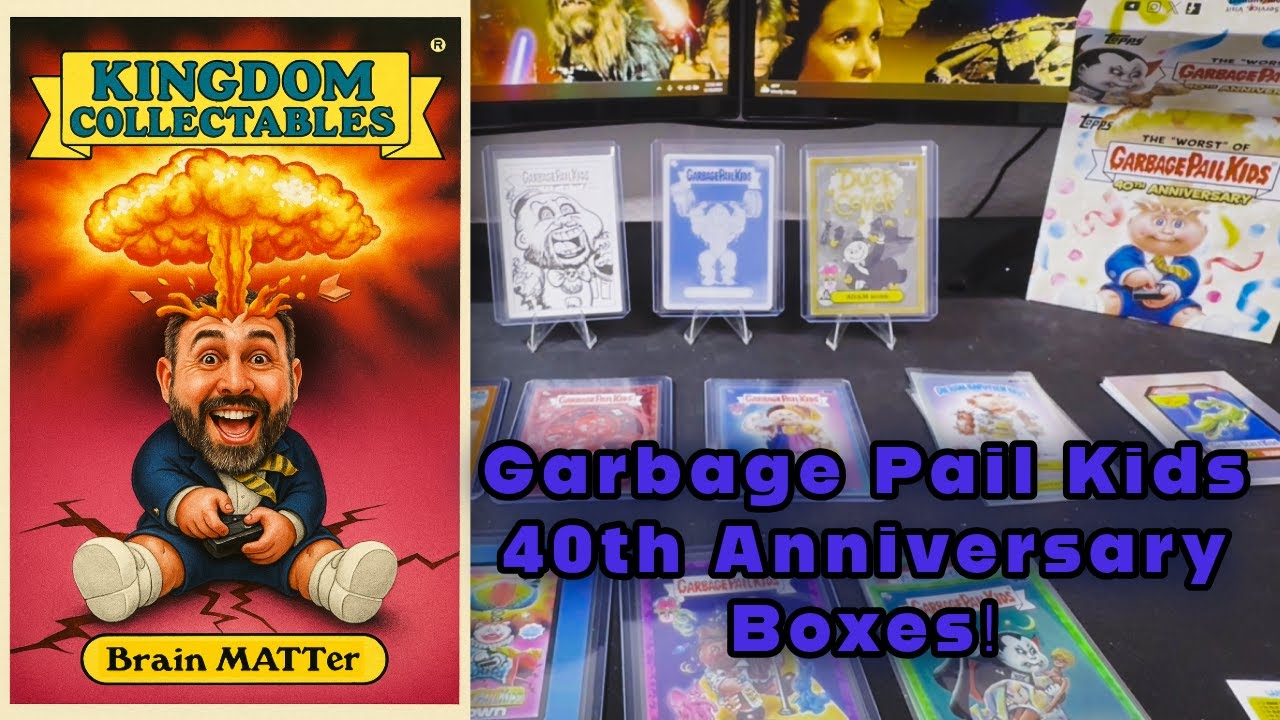 Garbage Pail Kids 40th Anniversary Hobby Box Break 🔥 2x 1/1 Hits + Adam Bomb /50!
