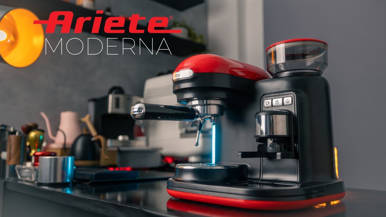 Ariete Moderna: Uma máquina de espresso com moedor completa, porém... | Não Sou Barista